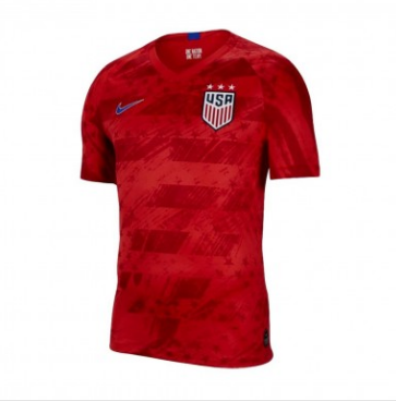Men's USA Red 2019 World Cup FIFA 3 Star Jersey
